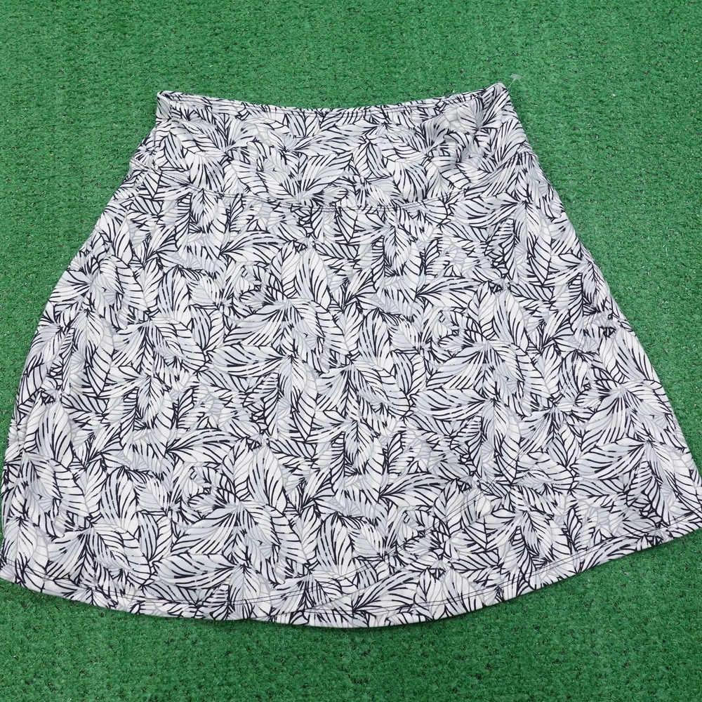 EDDIE BAUER FLORAL ELASTIC WAIST SKIRT WOMENS SIZE S SMALL